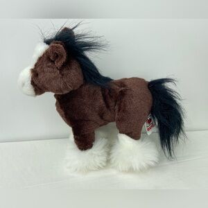 Ganz Webkinz Clysdale Horse HM 139 no code